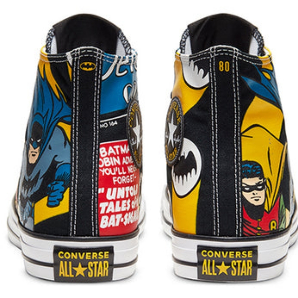 Converse Chuck Taylor All Star High x Batman 80th Anniversary - M5. 5/W7